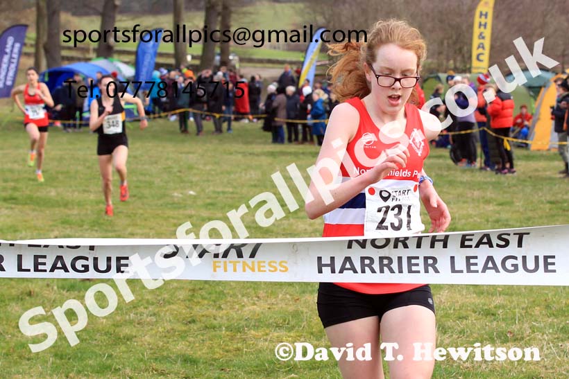 Womens Under-17s and Under-20s 2023 NEHL, Alnwick, Northumberland. Photo: David T. Hewitson/Sports for All Pics